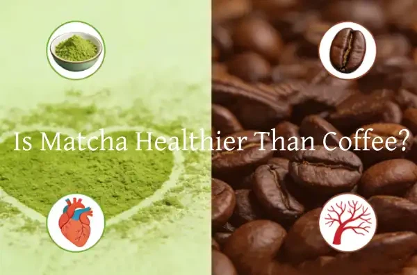 抹茶はコーヒーより健康的ですか?